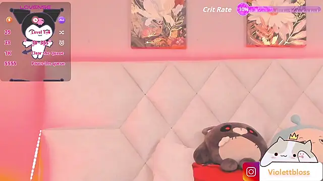 Violettbloss online show from October 21, 3:43 am