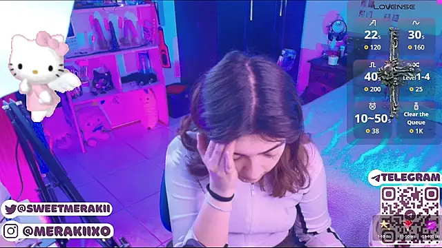 meraki fraise online show from April 21, 7:32 pm