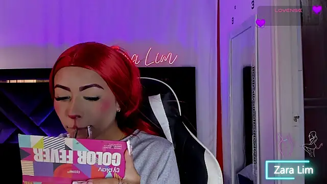 ZaraLim online show from October 31, 9:41 pm