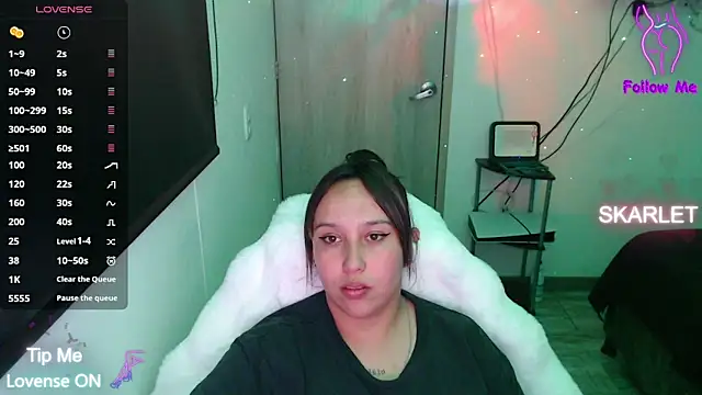 Snapshot of Skarlet_Adams28 chatting on October 10, 11:53 pm Skarlet Adams28 online show from October 10, 11:53 pm
