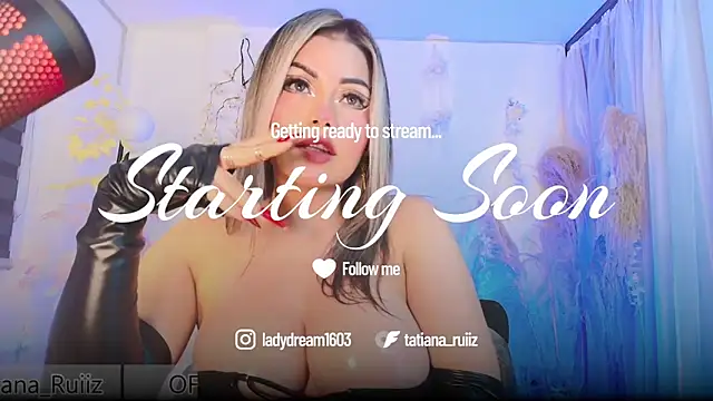 Ladydream1 online show from January 17, 11:12 pm