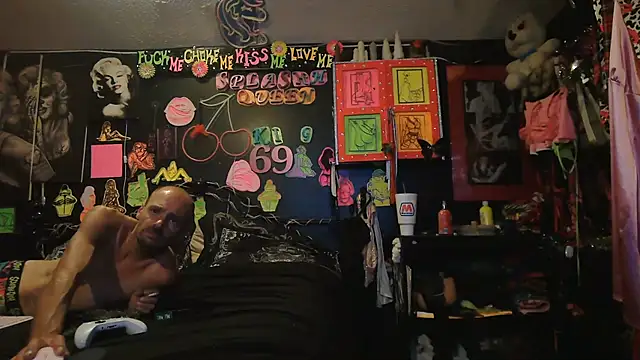 kjs daddy123 online show from August 7, 1:23 am
