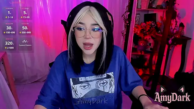  AmyDark online show from November 3, 5:50 pm