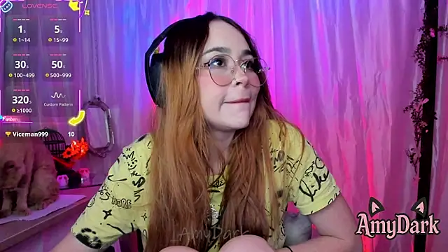  AmyDark online show from December 1, 12:04 am