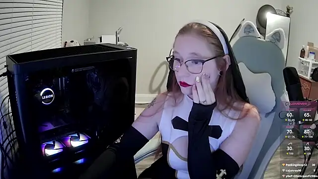 LilyFoxxx online show from October 26, 3:57 am