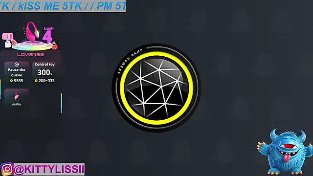 Kittenlissi online show from April 3, 3:26 am