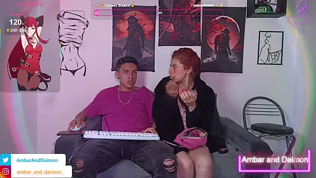 Ambar and daimon  online show from October 22, 9:47 am