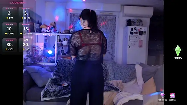 AdorahB3ll3 online show from April 19, 7:16 pm