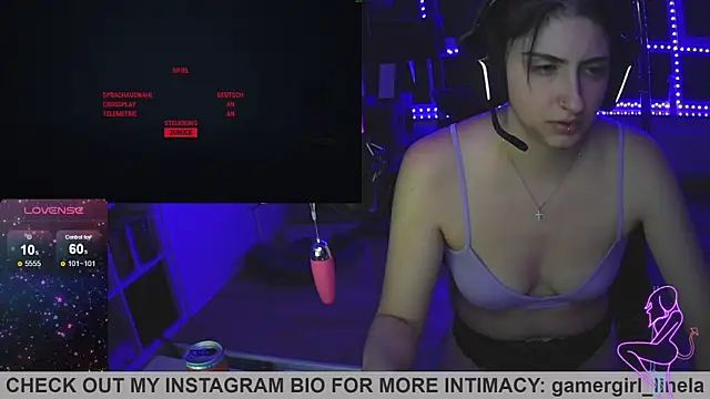 Gamergirl-Linela online show from October 15, 11:07 pm