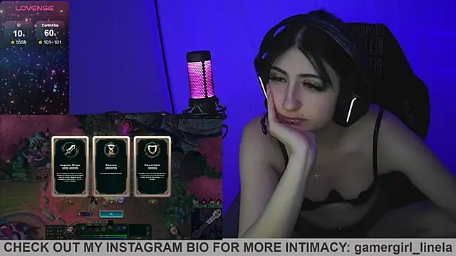 Gamergirl-Linela online show from January 10, 11:20 pm