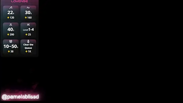 PamelaBliss online show from December 3, 12:40 pm