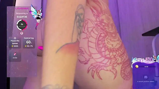 ElectraRhodes1 online show from April 3, 9:35 pm