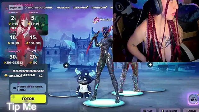 Mini Lady1 online show from April 12, 4:43 pm