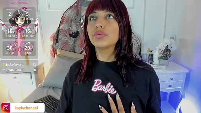 Kaylachannell online show from October 29, 5:01 am