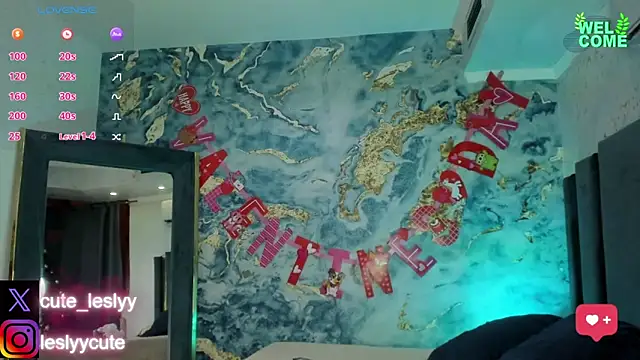 lesly cutee online show from February 14, 12:40 pm