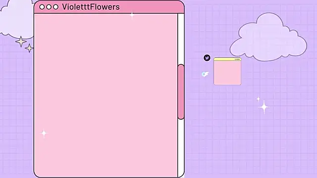 violetttflowers online show from March 6, 7:09 pm