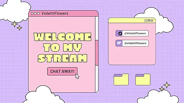 violetttflowers online show from September 22, 4:49 pm