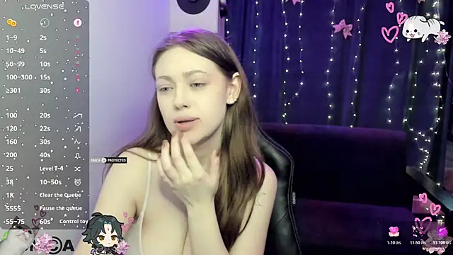 AmourLily online show from March 4, 2:12 pm