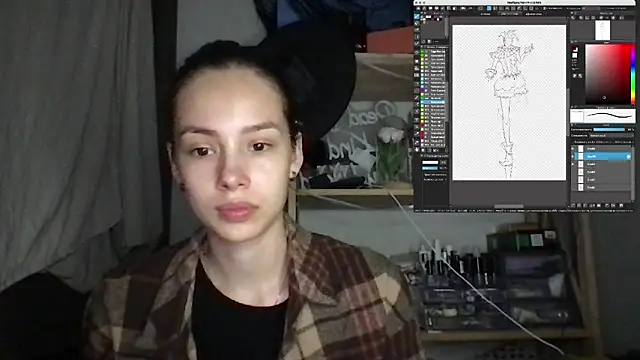 Yuna5343 online show from October 7, 9:08 pm