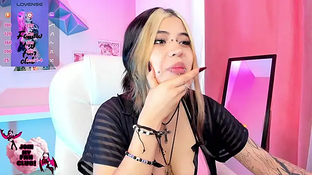 pinkk deemon online show from November 10, 2:12 pm