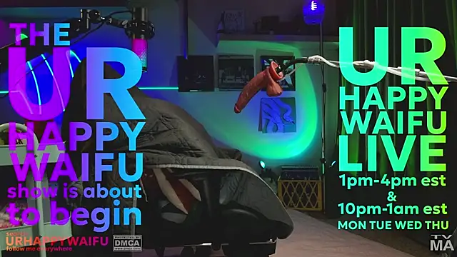 urhappywaifu online show from July 28, 5:02 pm