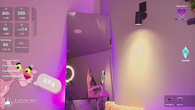 Melifluaa online show from February 26, 8:41 pm