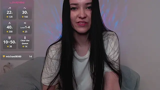 Snapshot of Veliora chatting on October 8, 3:16 pm Veliora online show from October 8, 3:16 pm