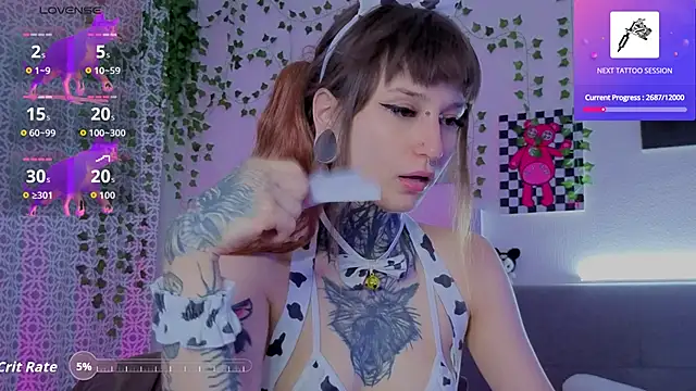 LilithPoison online show from June 20, 9:18 pm