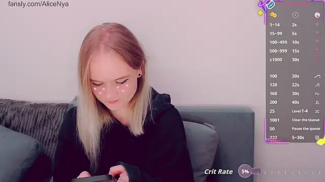 AliceNya cute online show from November 10, 5:57 am