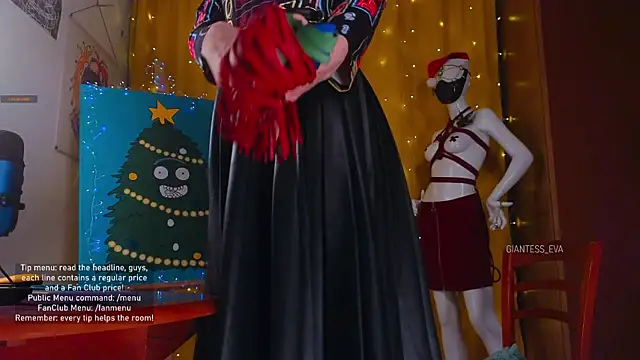 Giantess Eva online show from December 22, 7:28 pm