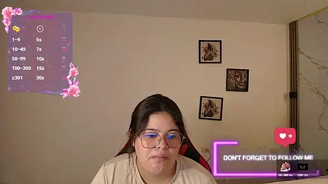 Nina Rouge7 online show from November 8, 1:16 pm