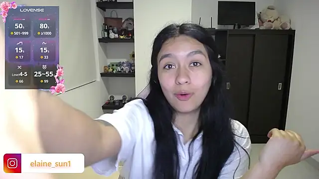 elaine sun1 online show from February 19, 2:33 am