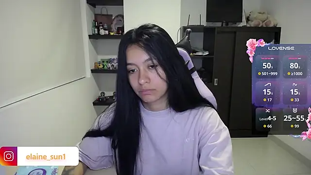 elaine sun1 online show from February 12, 1:18 am