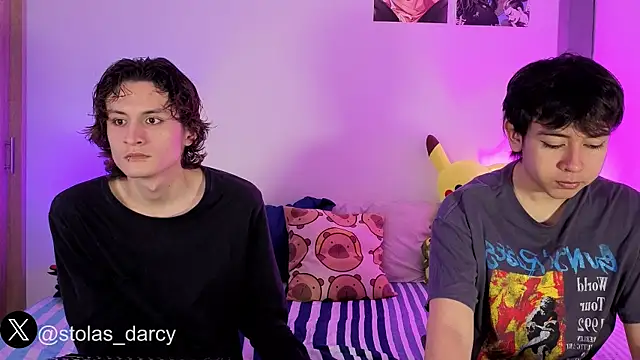 Darcy and Stolas online show from April 20, 9:18 pm