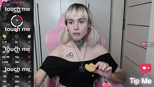 ElixabetANG online show from November 12, 7:12 pm