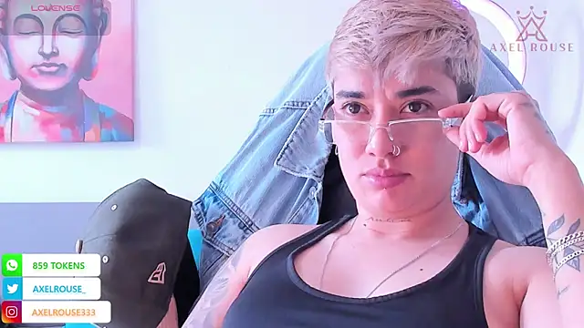 AxelRouse3 online show from February 12, 6:20 pm