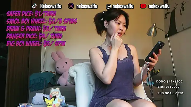 nekoxwaifu online show from March 8, 5:17 pm