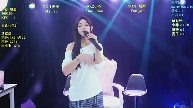 Lucky aixi online show from April 15, 1:50 am