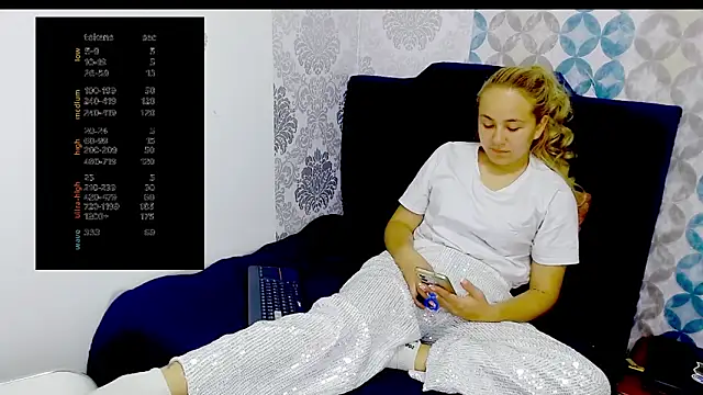 Angellatina17 online show from March 5, 3:19 pm