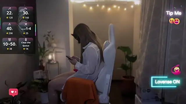 aria nozomi online show from April 16, 4:17 pm