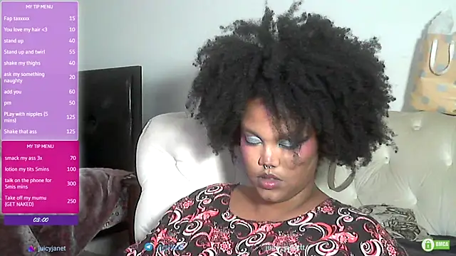 juicy janet online show from March 24, 6:24 pm