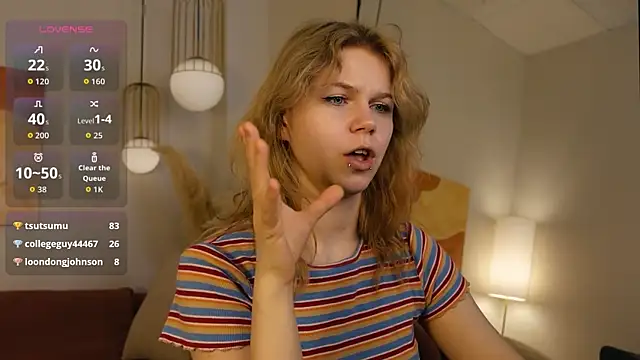 ElizabethVane online show from April 5, 10:58 am