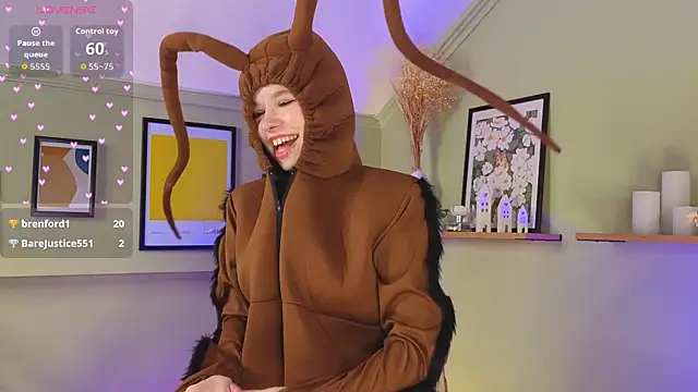 BambiBaby  online show from April 3, 3:10 pm