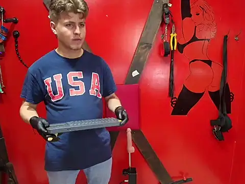 Justiin and brianna BDSM online show from April 15, 7:58 pm