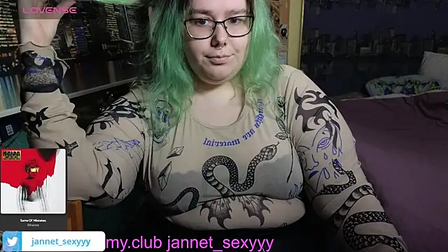 JannetPie online show from December 19, 2:09 pm