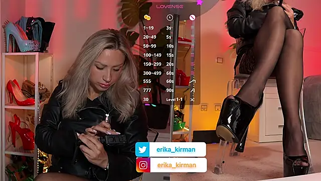 Erika Kirman online show from May 14, 11:27 am