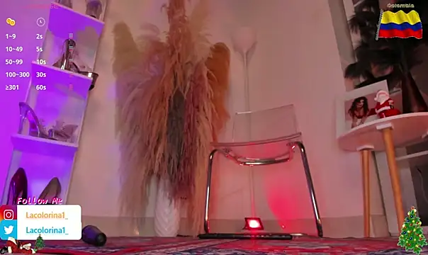 LaColorina  online show from December 16, 2:06 am