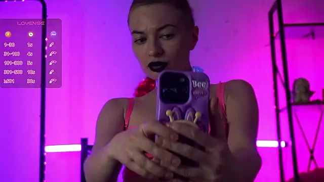 CyberXGoddess online show from February 7, 7:01 am