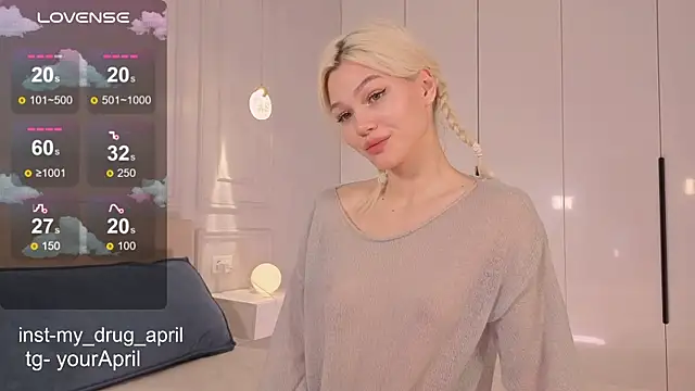 MyApril online show from November 20, 8:15 am