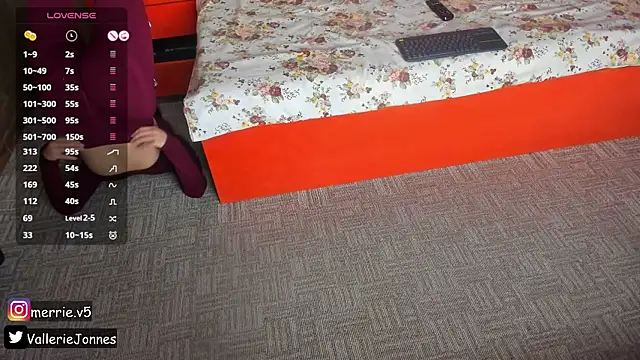 VallerieJones online show from February 23, 6:57 am